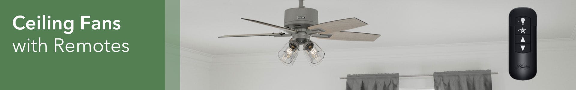 Ceiling Fans with Remotes