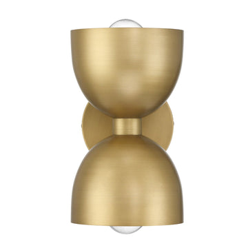 Erling 2 Light Medium 10 Inch Sconce Lighting Hunter Luxe Gold 