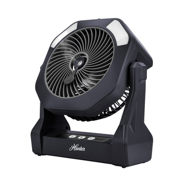 Hunter Rechargeable Misting Fan Service Parts Hunter Pure Air Black 