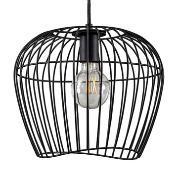 Redding 1 Light Medium 12 Inch Swag Pendant Lighting Hunter Matte Black 